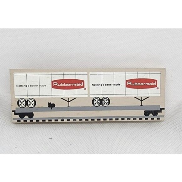 1995 The Cats Meow Faline 95 Nothing Is Better Made Rubbermade Truck Wood Block - Picture 2 of 10